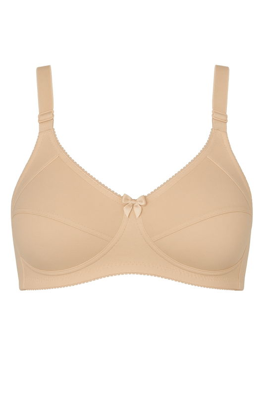 Bella Secret B02BE – biustonosz bawełniany OEKO-TEX®, komfort bez fiszbin