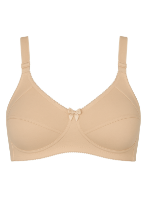 Bella Secret B02BE – biustonosz bawełniany OEKO-TEX®, komfort bez fiszbin