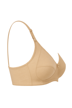 Bella Secret B02BE – biustonosz bawełniany OEKO-TEX®, komfort bez fiszbin