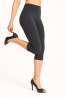 Leggings Ala – cotton 3/4 black, non see-through