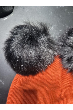 Winter Set “Bear” – Hat with Pom-Poms & Neck Warmer | Kids Warm Set