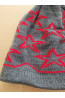 Boys’ Winter Hat Graphite & Red – Sport Style and Warmth