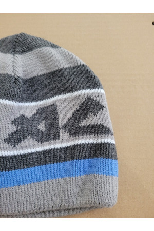 Boys’ Winter Hat Graphite & Blue – Sporty and Warm