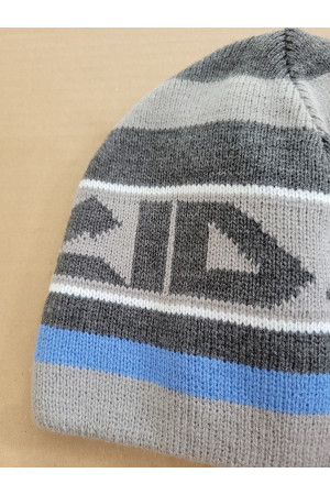 Boys’ Winter Hat Graphite & Blue – Sporty and Warm