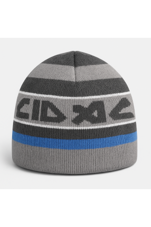 Boys’ Winter Hat Graphite & Blue – Sporty and Warm