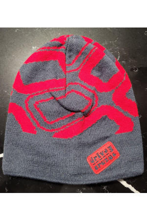 Czapka chłopięca grafitowo-czerwona „Driver Cruise” – ciepła i stylowa