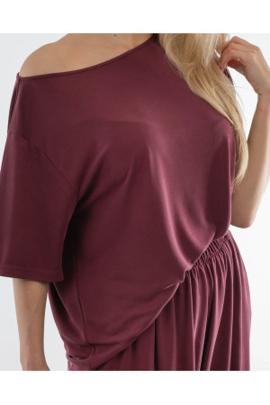 Burgundowy komplet damski premium – DOREDO
