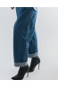 DOREDO Premium Jeans with Turn-Up Hem