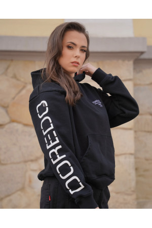 DOREDO Sleeve Logo Hoodie - Streetwear Essential