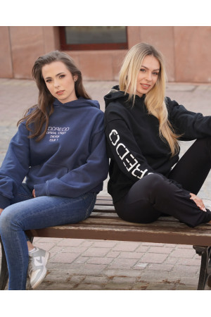 DOREDO Sleeve Logo Hoodie - Streetwear Essential