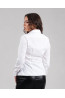 White Slim-Fit Women's Shirt PREMIUM | DOREDO