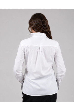 White Women's Regular Premium Shirt | DOREDO