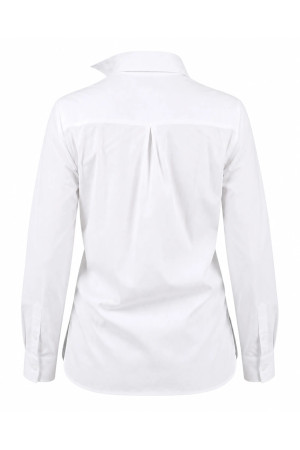 White Women's Regular Premium Shirt | DOREDO