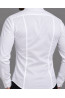 DOREDO White Slim-Fit Men's Shirt PREMIUM