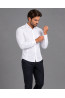 DOREDO White Slim-Fit Men's Shirt PREMIUM