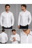 DOREDO White Men's Regular Fit Shirt PREMIUM