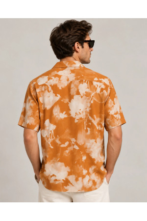 DOREDO Premium Unisex Hawaiian Shirt – Orange Blossom