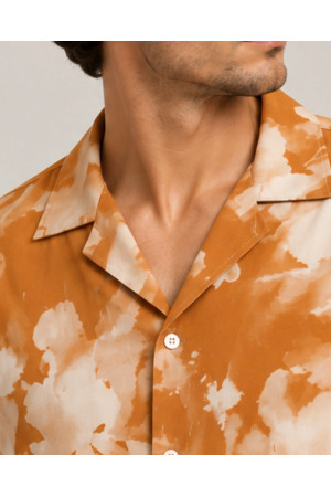DOREDO Premium Unisex Hawaiian Shirt – Orange Blossom