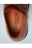 Brązowe buty skórzane Monaco Double Monk | DOREDO