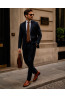 Monaco Double Monk Brown Leather Shoes | DOREDO