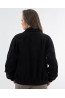 Black Premium Corduroy Women's Jacket | DOREDO