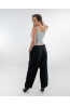 Grey Ribbed Women's Top | DOREDO