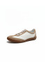 (0095) Beżowo-kremowe sneakersy skórzane Riviera Sneaker