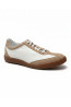 (0095) Beżowo-kremowe sneakersy skórzane Riviera Sneaker