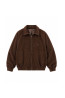 Brown Corduroy Jacket for Women | DOREDO KD0074BR