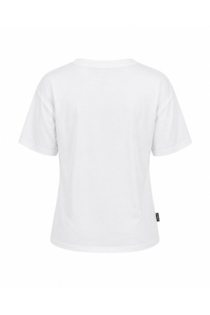 Biały T-shirt Damski Basic Premium DOREDO