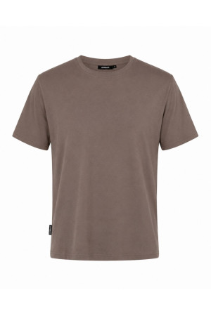 (0077) T-shirt damski basic premium Cappuccino