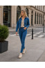 (0100) Beżowe skórzane sneakersy damskie Nude Platform Sneaker